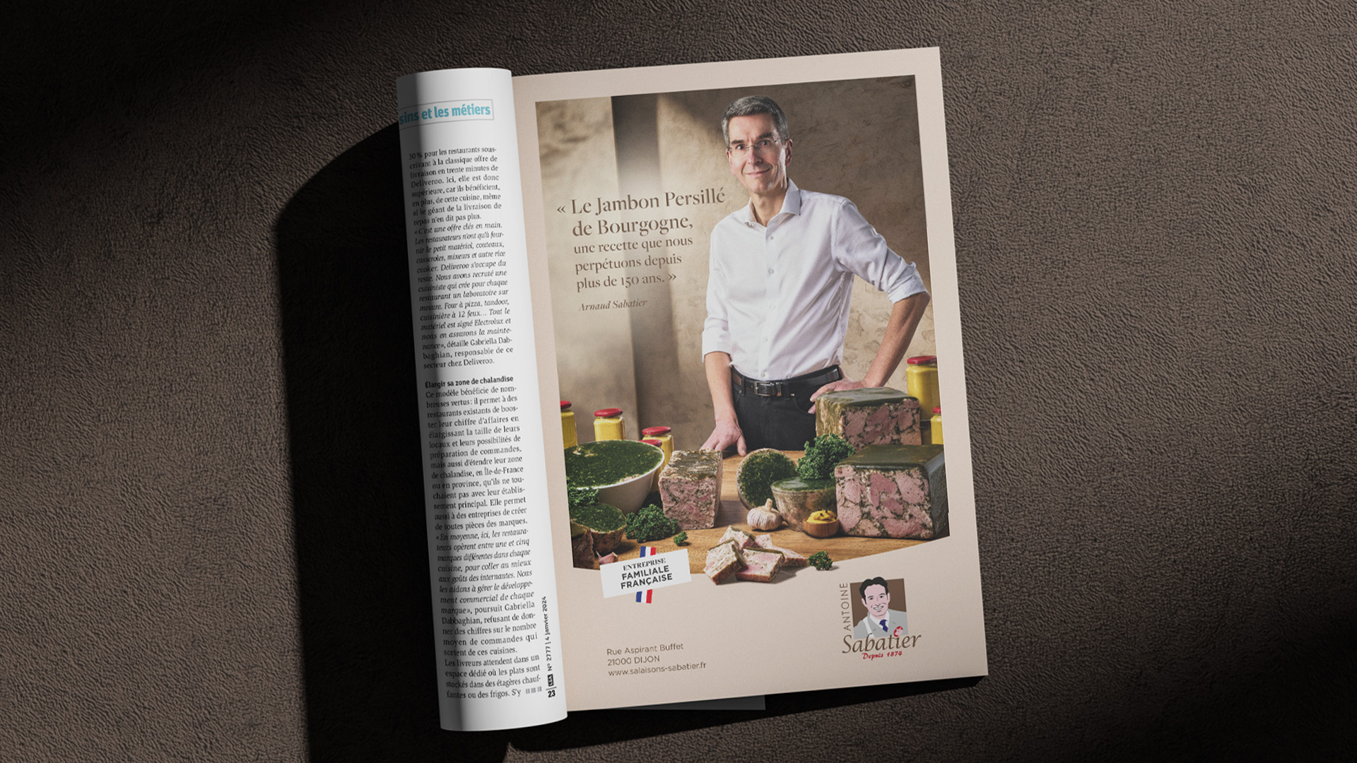 2610 SABATIER MAGAZINE LSA MOCKUP