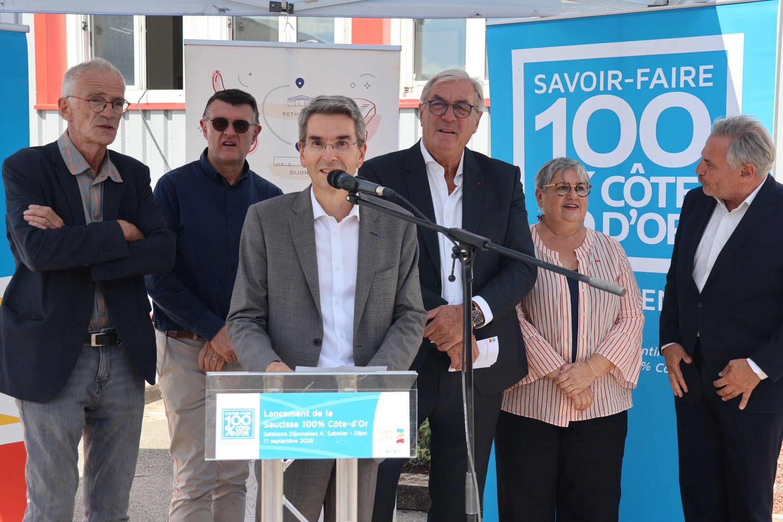Lancement de la Saucisse 100% Côte-d'Or