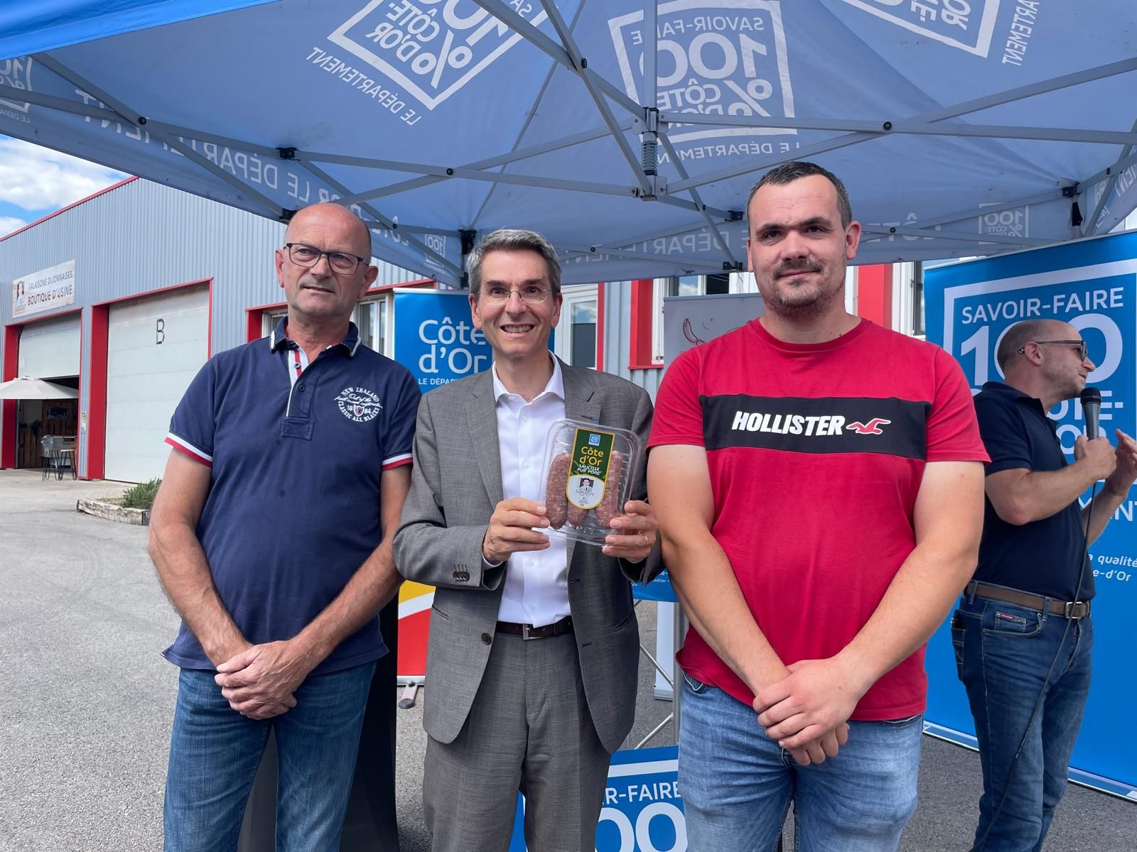 Lancement de la Saucisse 100% Côte-d'Or