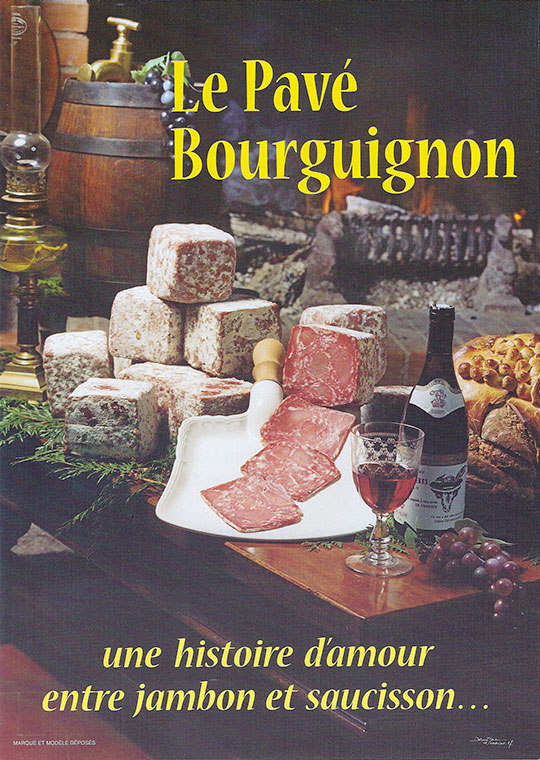 Le pavé bourguignon charcuterie
